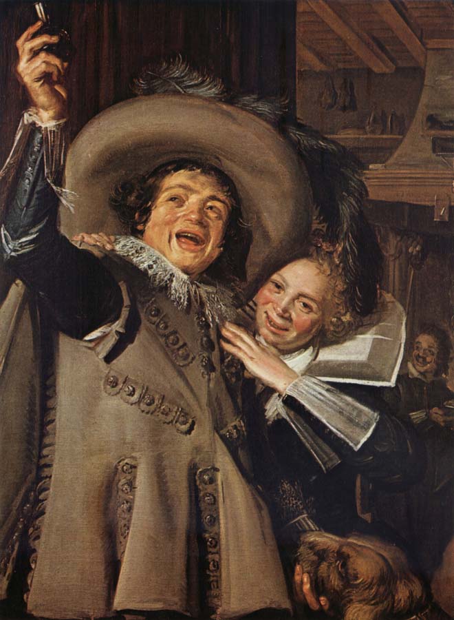 Young Man and Woman in an Inn